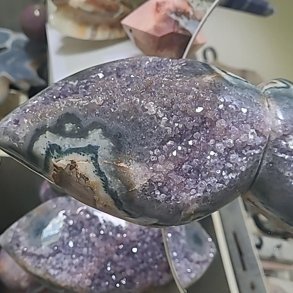 Amythyst Cosmic Druzy Freeform HQ